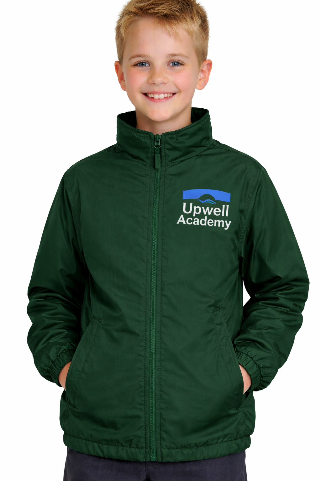 Bottle Eco Showerproof Jacket with Upwell Embroidered Logo