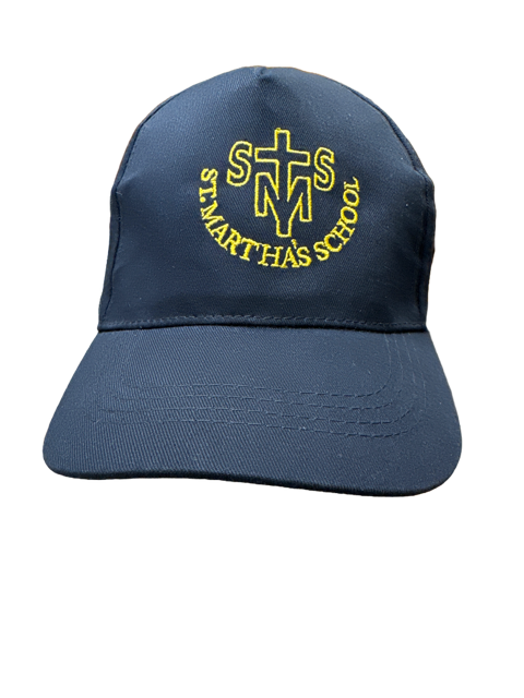 Navy Legionnaire Hat with St. Martha's embroidery