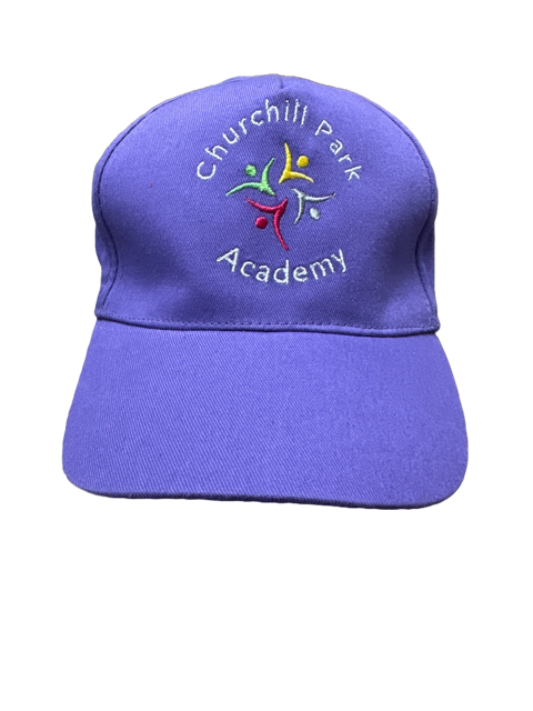 Purple Legionnaire Hat with Churchill Embroidery