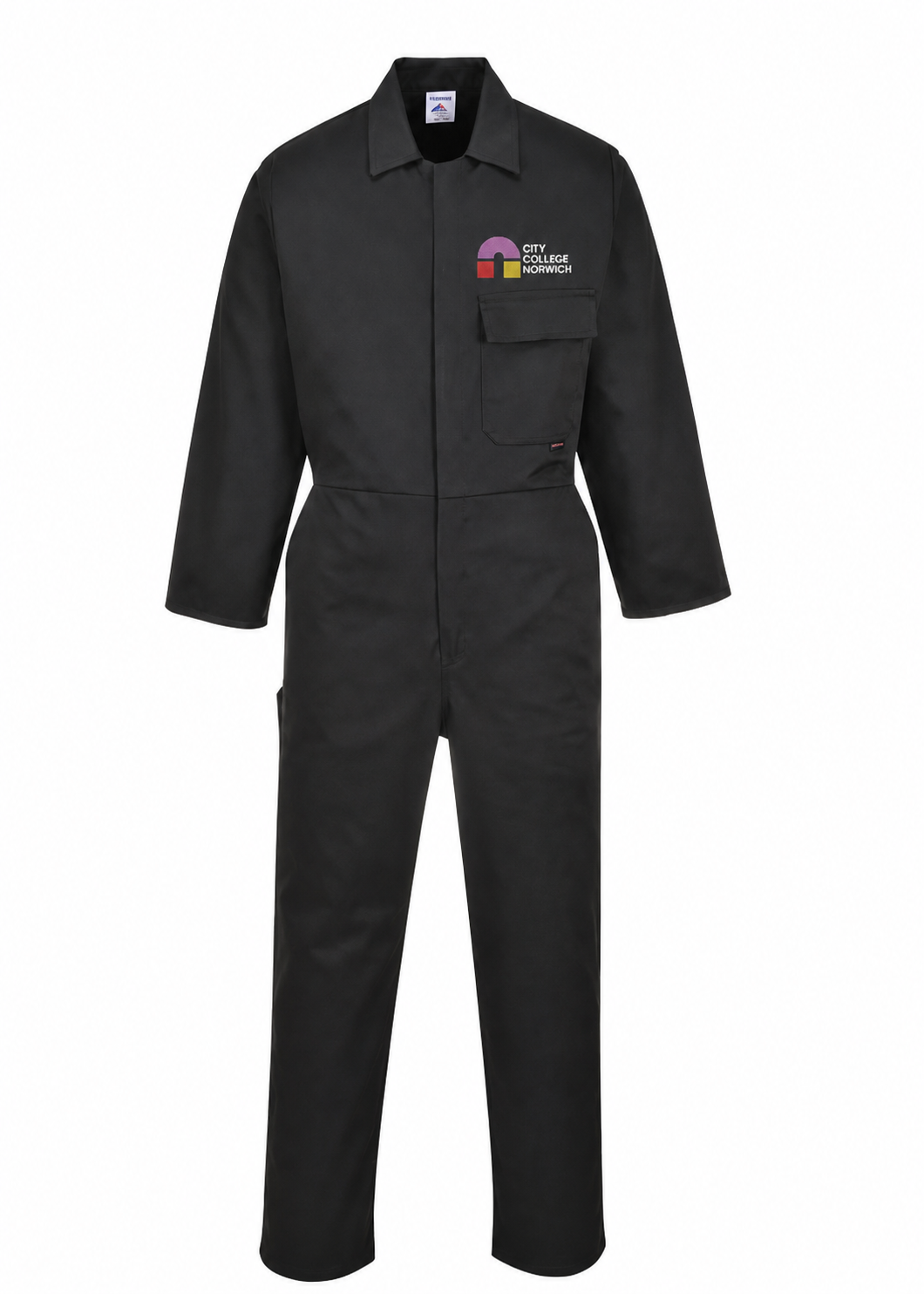UNCROWD　OVERALL Standard Coverall in Black with CCN Printed Logo – Stratfords