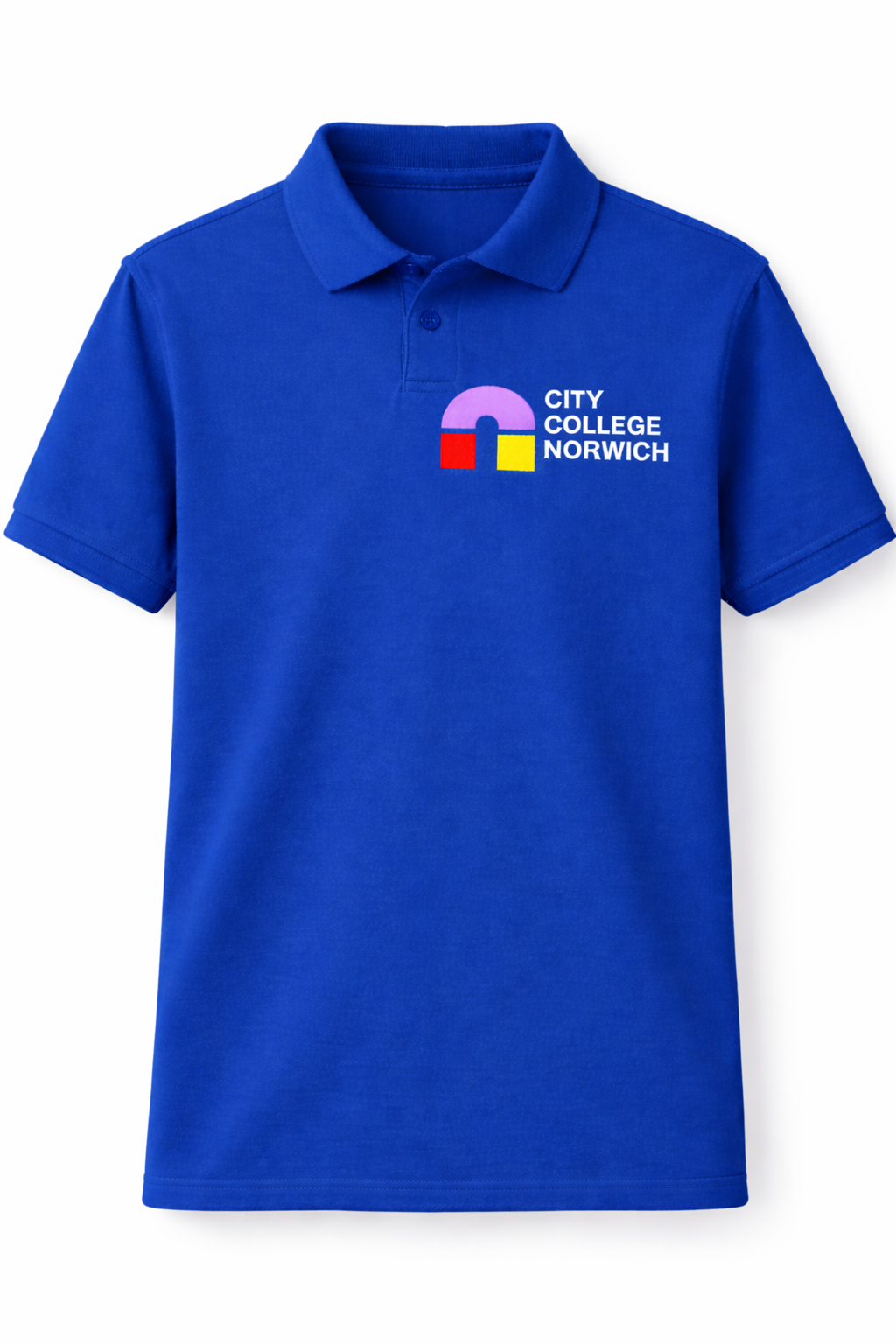 Royal Polo with CCN Printed Logo