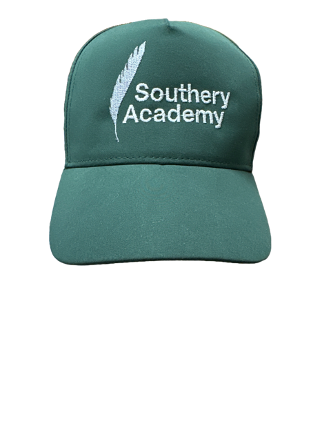 Bottle Green Hat with Southery Embroidery