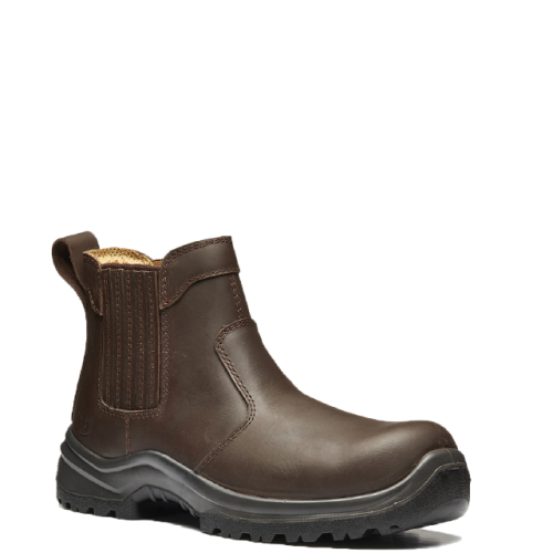 V12 Stallion Brown Dealer Safety Boots (VR610.01)