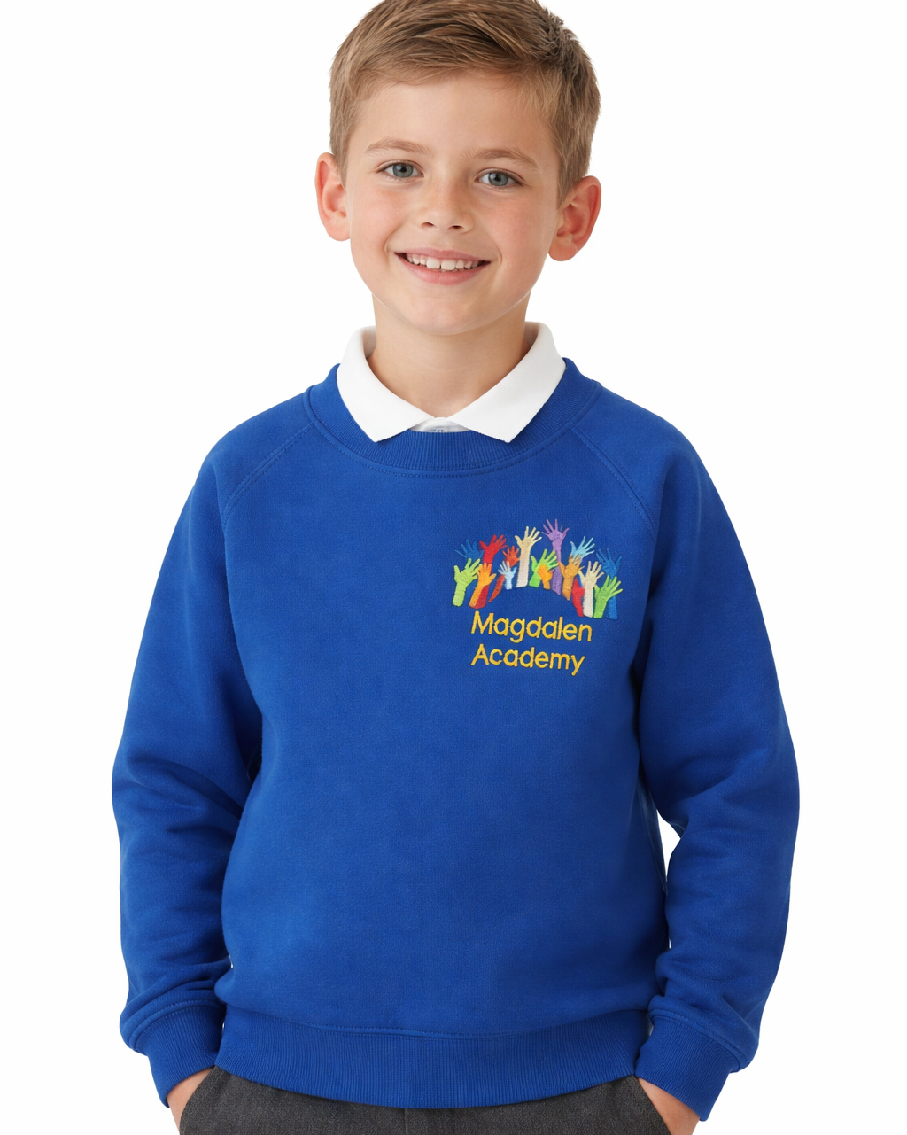Royal Sweatshirt with Magdalen Embroidered Logo
