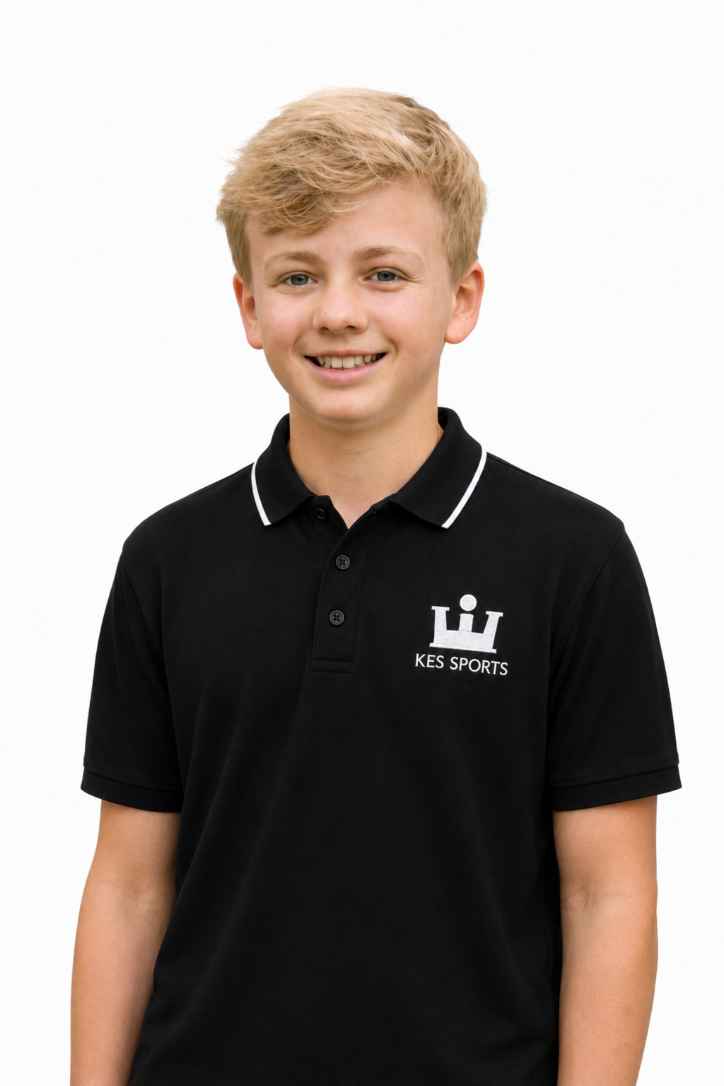 SIXTH FORM - Polo Shirt With KES Sport Embroidered Logo