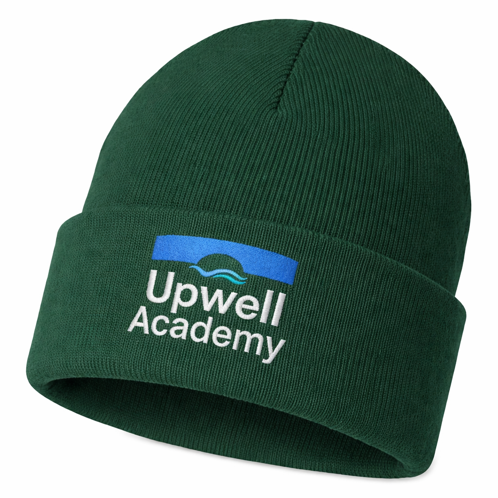 Bottle Child's Beanie Hat with Upwell Embroidered Logo