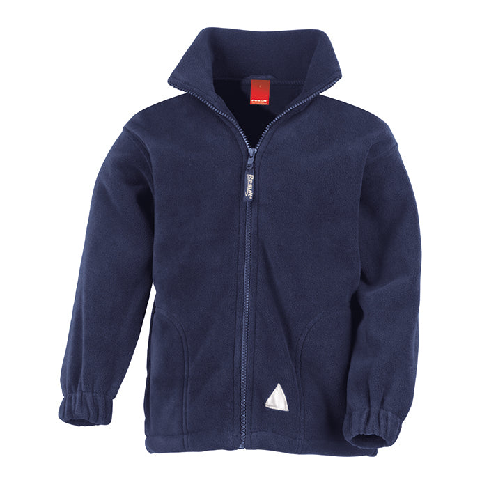Navy Fleece with Ashwicken Embroidered Logo