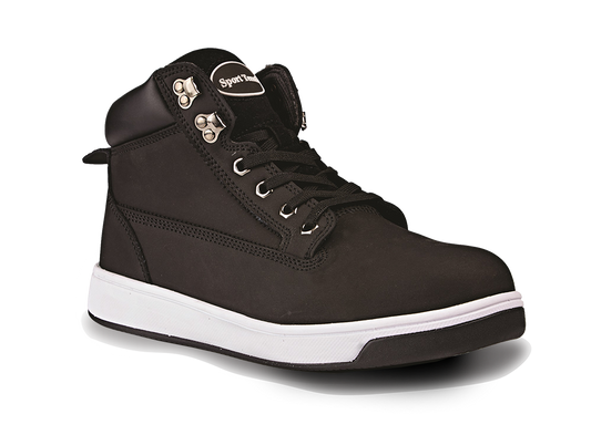 Nubuck Sneaker Boot Black (Construction)