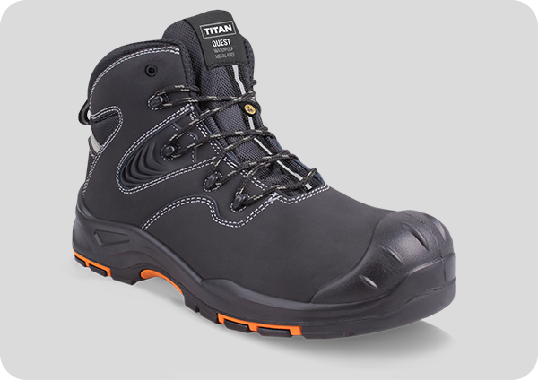 Titan Quest Safety Boot S7S SR FO WR HRO ESD (TC01)