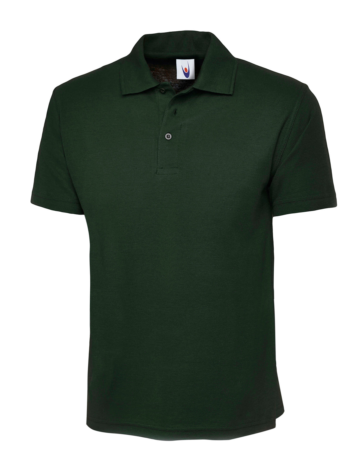 Bottle Green Polo with CCN Embroidered Logo