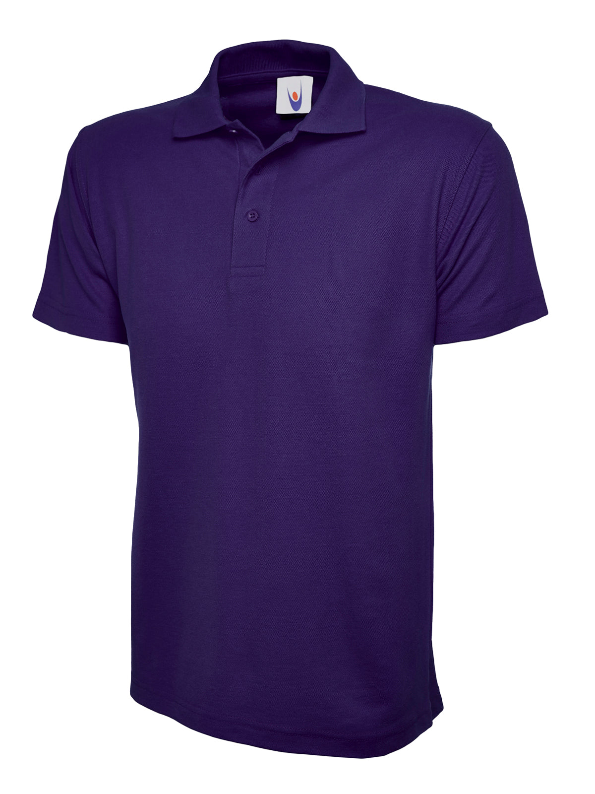 Purple Polo with CCN Embroidered Logo