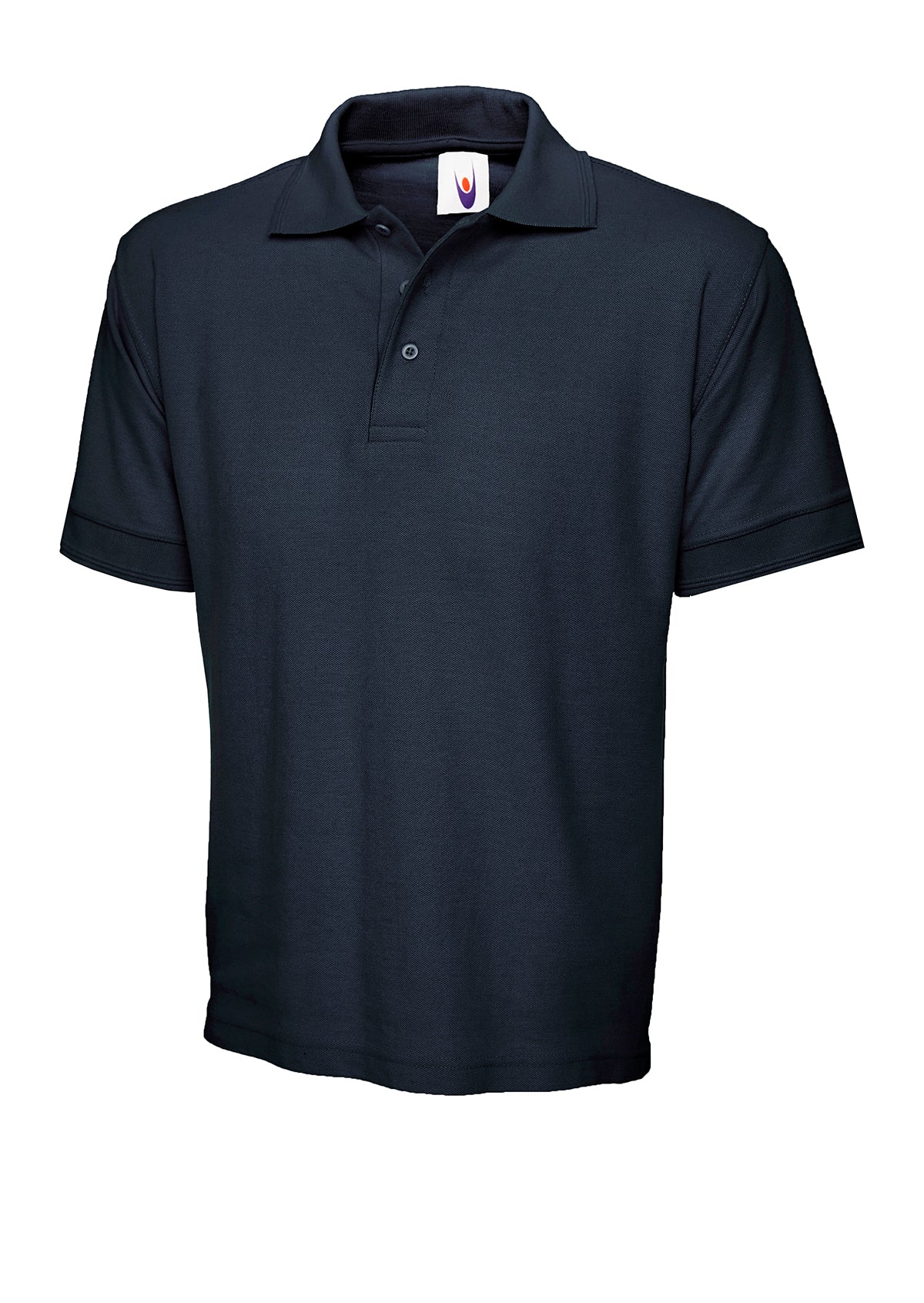 Premium Polo in Navy with Easton Ticket Embroidery