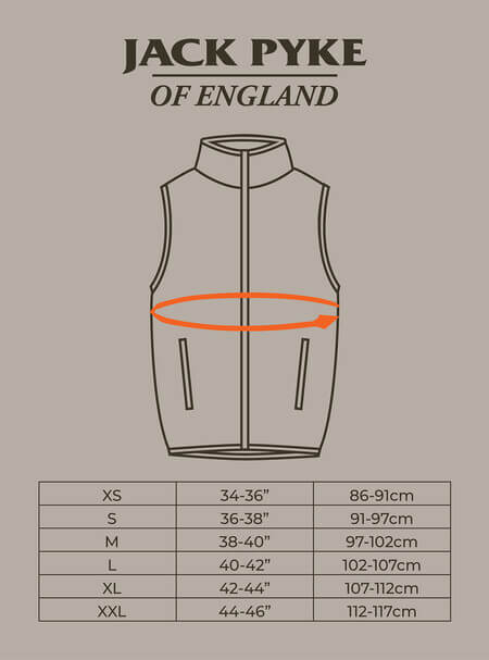 Jack Pyke Ladies Bodywarmer (JPULFLCOU)