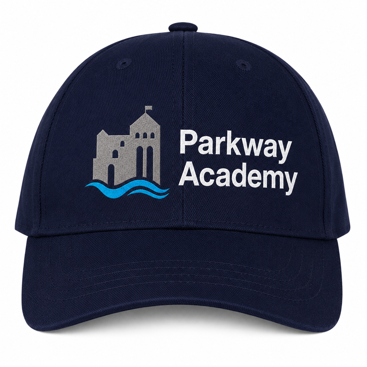 Navy Cap with Parkway Academy Embroidered Logo