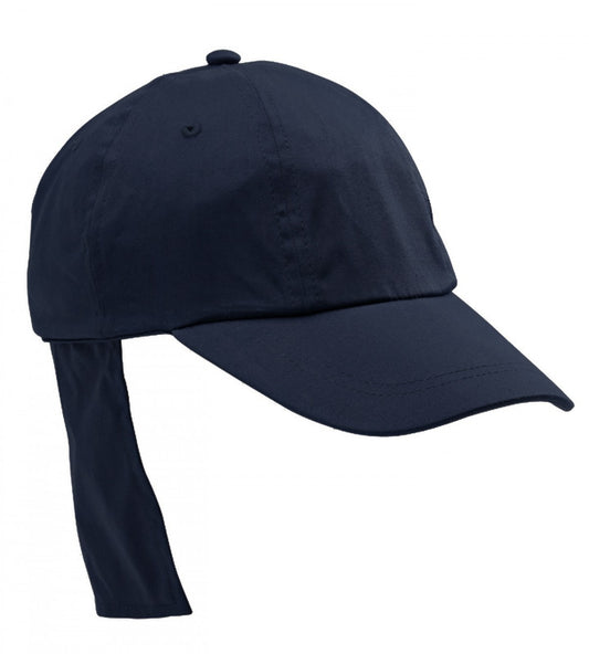 Navy Legionnaire Hat with Ashwicken Embroidery