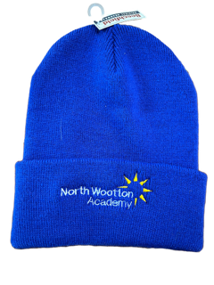 Royal Child's Beanie Hat with North Wootton Embroidered Logo