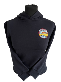 Navy PE Hoodie with Hunstanton Embroidery