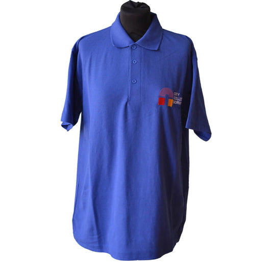 Classic Polo in Royal with CCN Embroidery