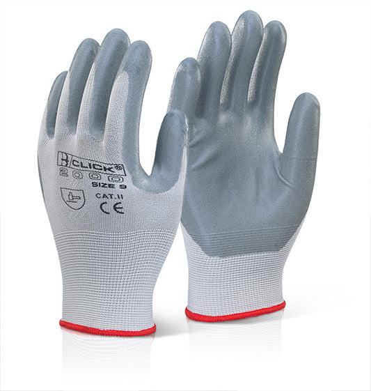 Nitrile Foam Poly Glove- Case 100 (EC6)