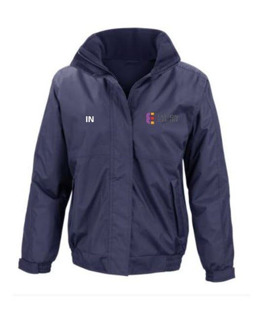 Ladies Jacket in Navy with Easton Embroidery (Equine)