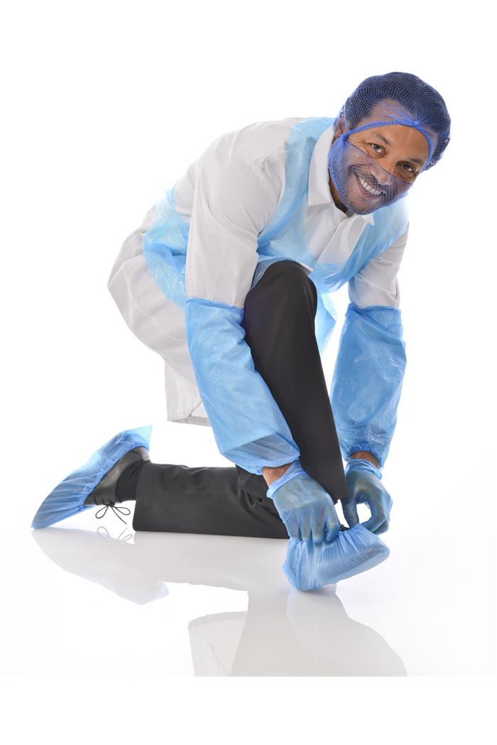 16 Inch CPE Overshoes Blue (30001)