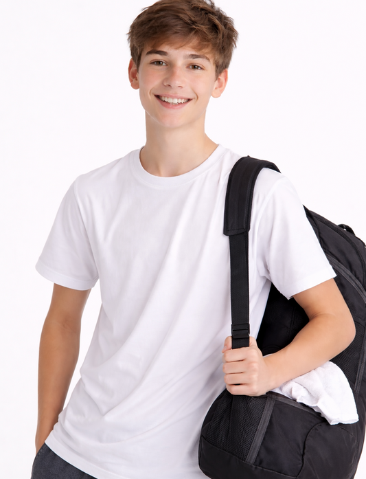 Plain White PE T-Shirt