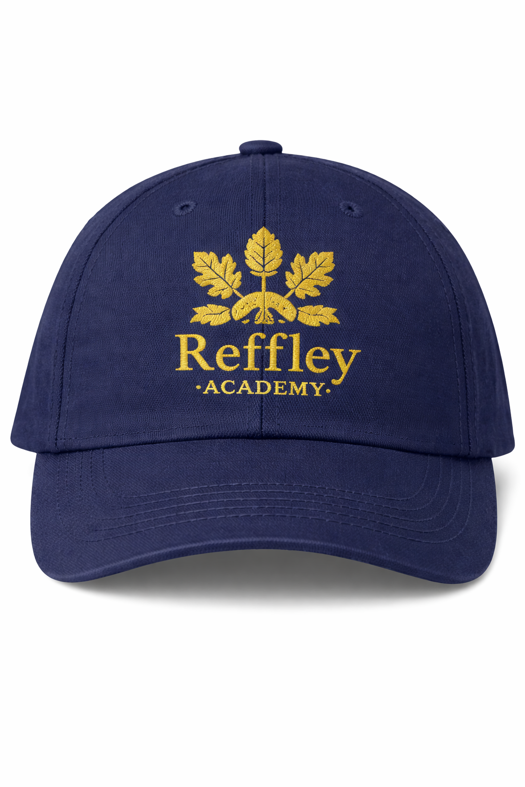 Navy Cap with Reffley Embroidered Logo