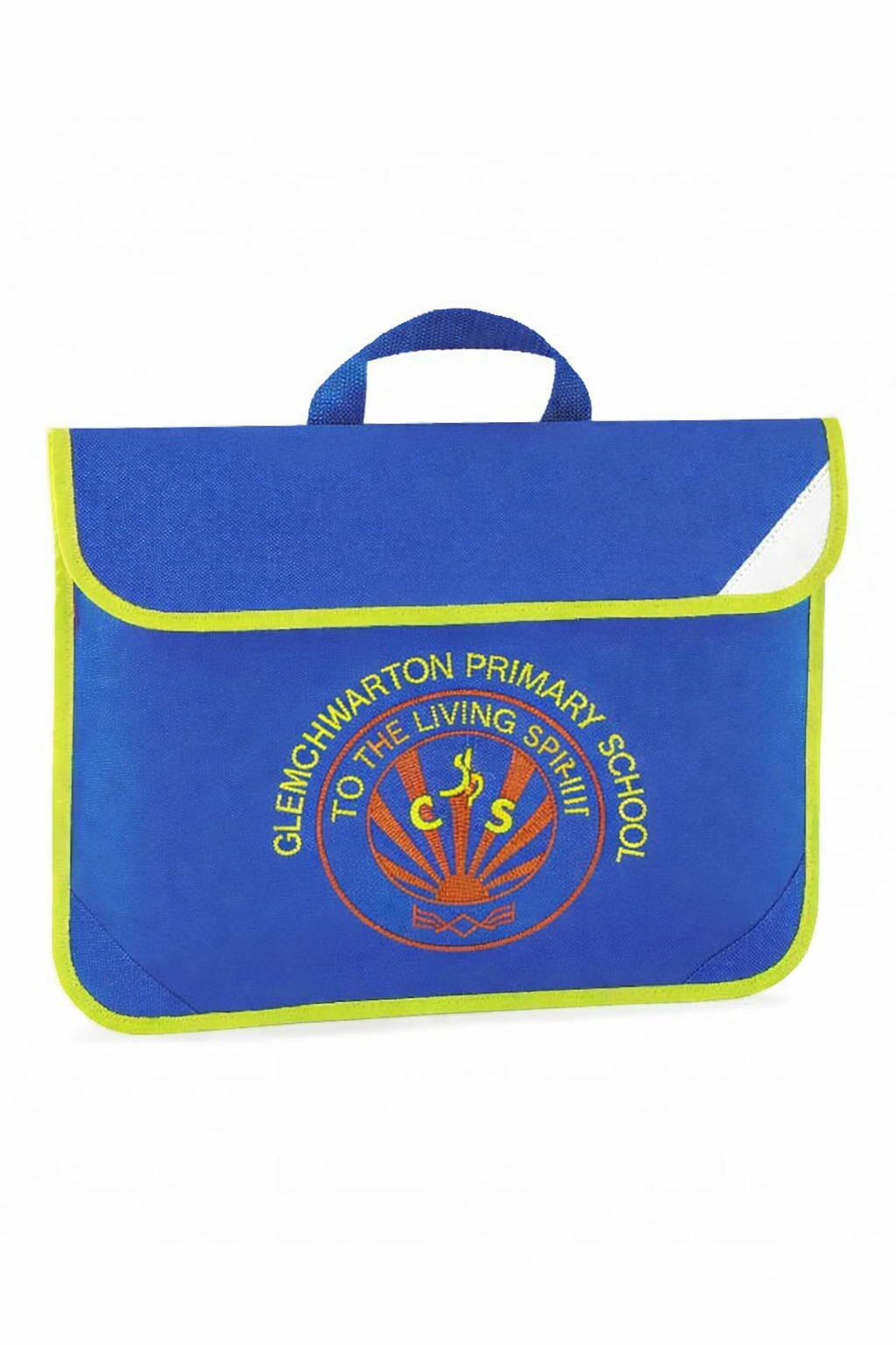 Royal Book Bag with Clenchwarton Printed Logo