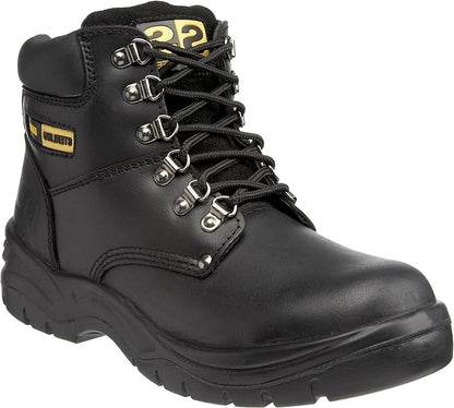 Sterling Safetywear Black 6 Eye Hiker Boot S1 SRC (SS806)