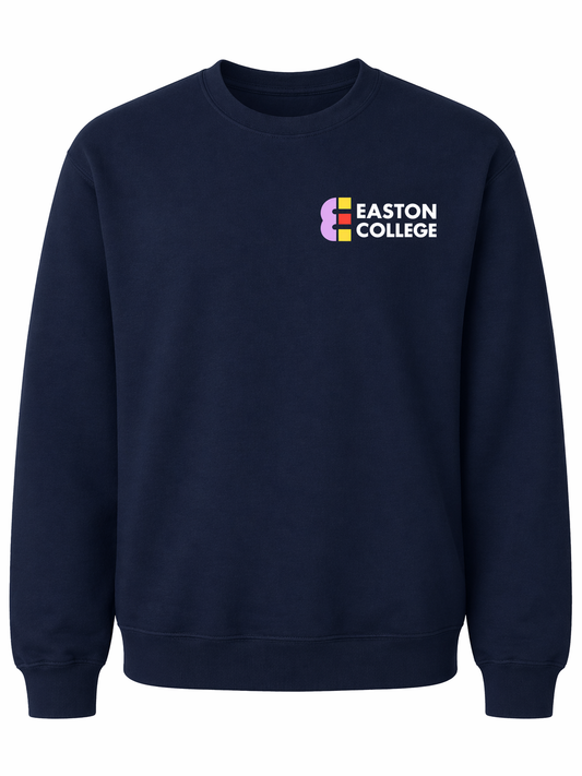 Sweatshirt in Navy with Easton Embroidery [Animal Studies HE]