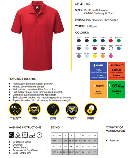 ORN Eagle Premium Poloshirt (1150)