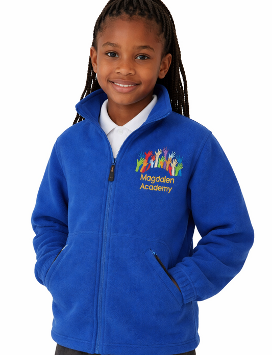 Royal Microfleece with Magdalen Embroidered Logo