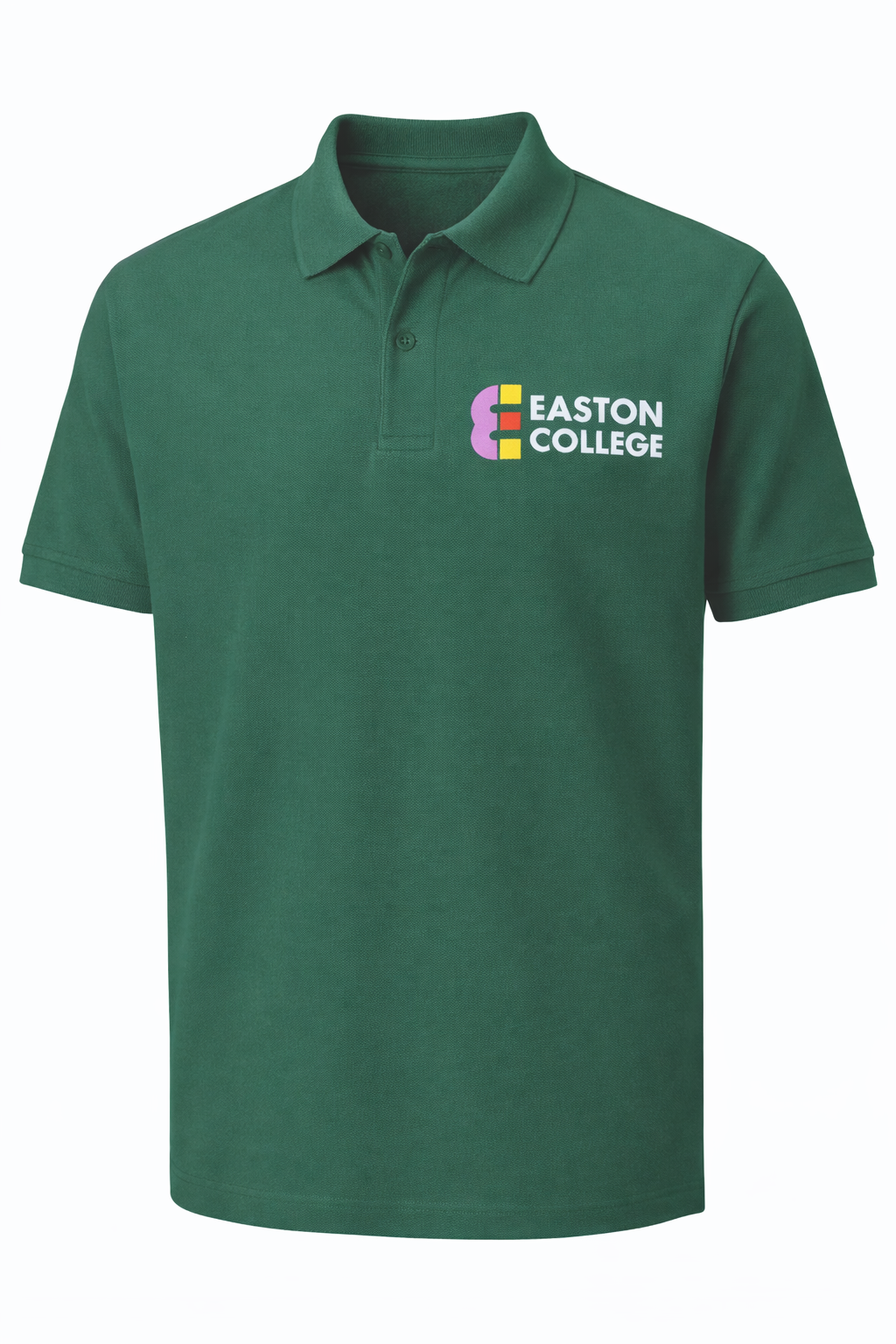Bottle Green Polo Shirt with Easton Printed Logo [Animal Studies FE]