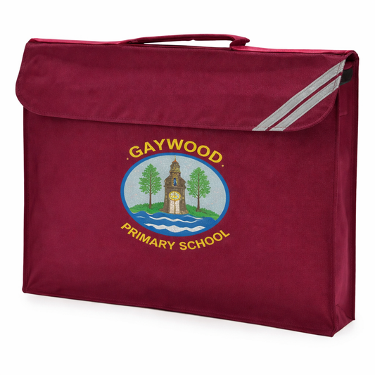 Wine Book Bag with Gaywood Printed Logo