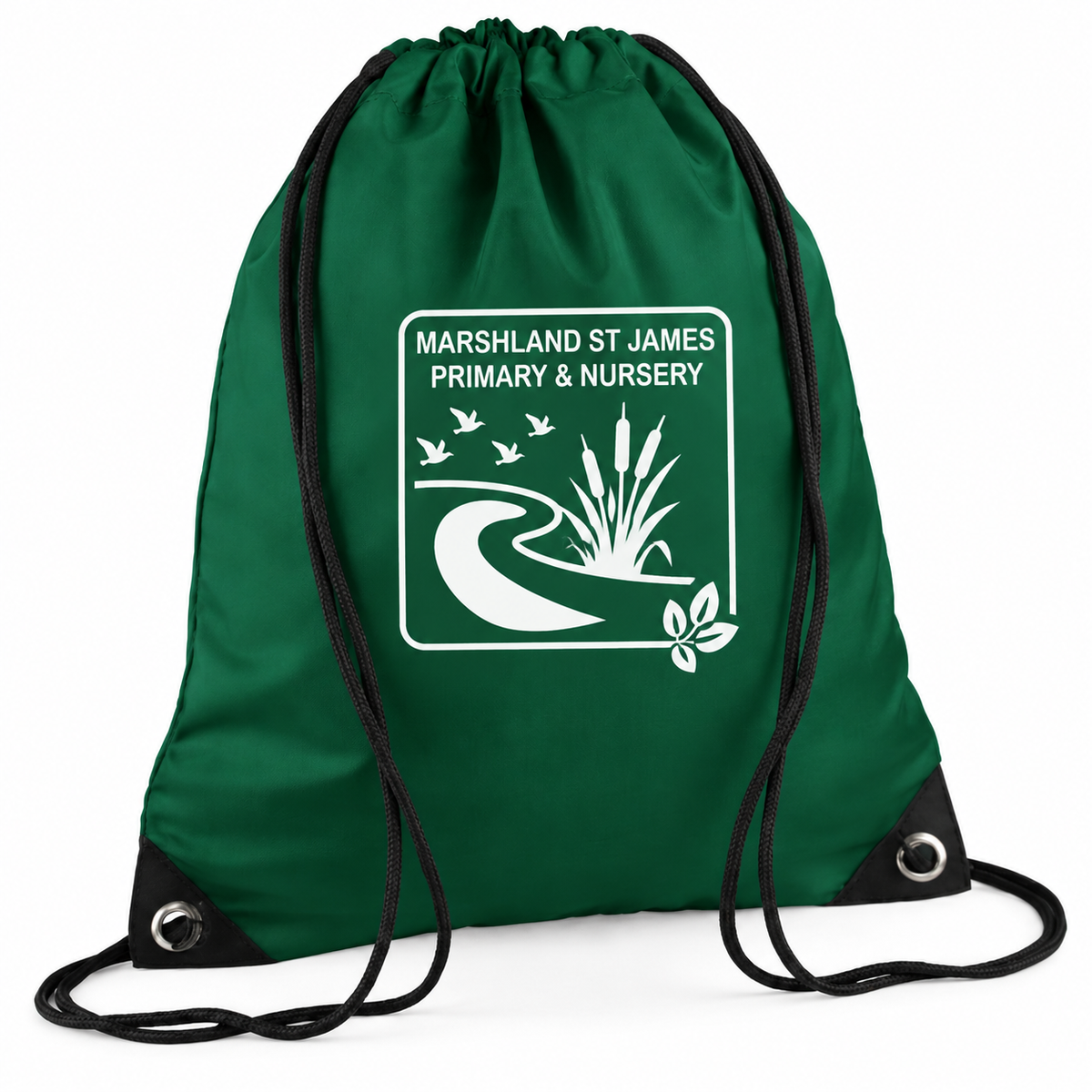 Bottle PE Bag with Marshland Printed Logo