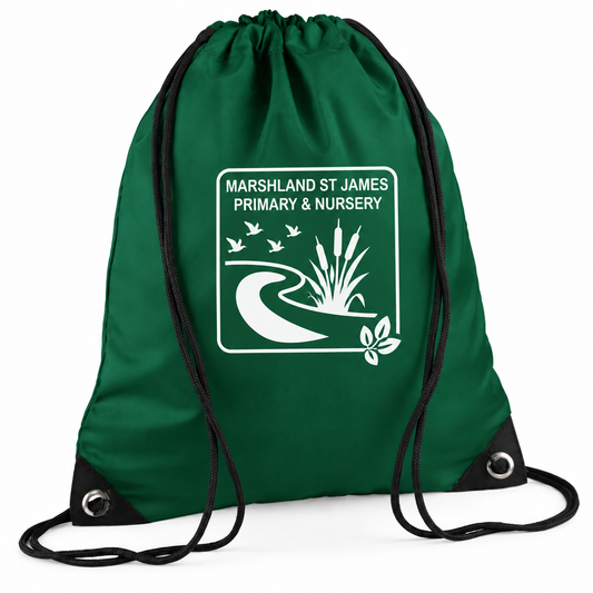 Bottle PE Bag with Marshland Printed Logo