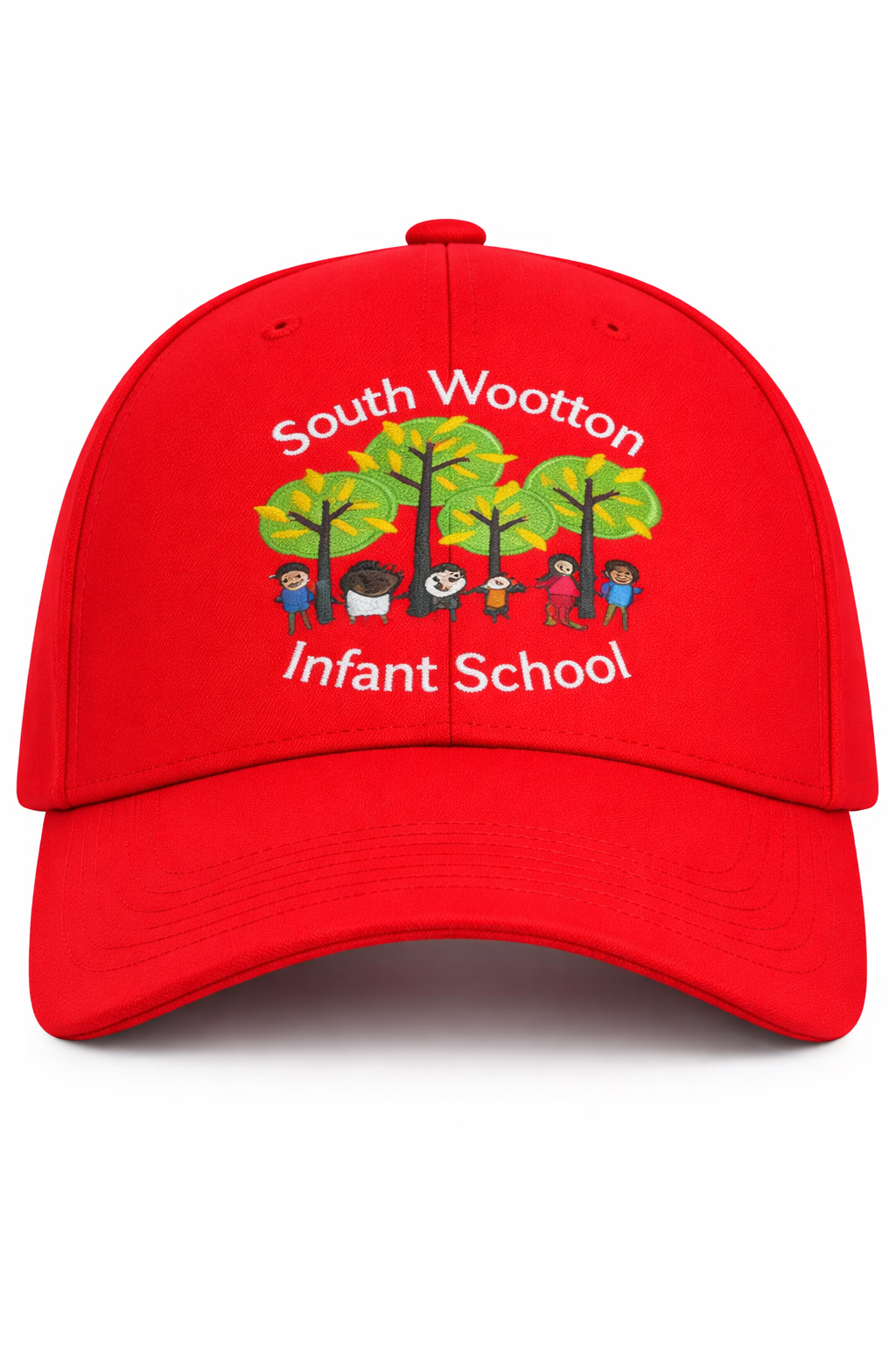 Red Cap with South Wootton Infants Embroidered Logo
