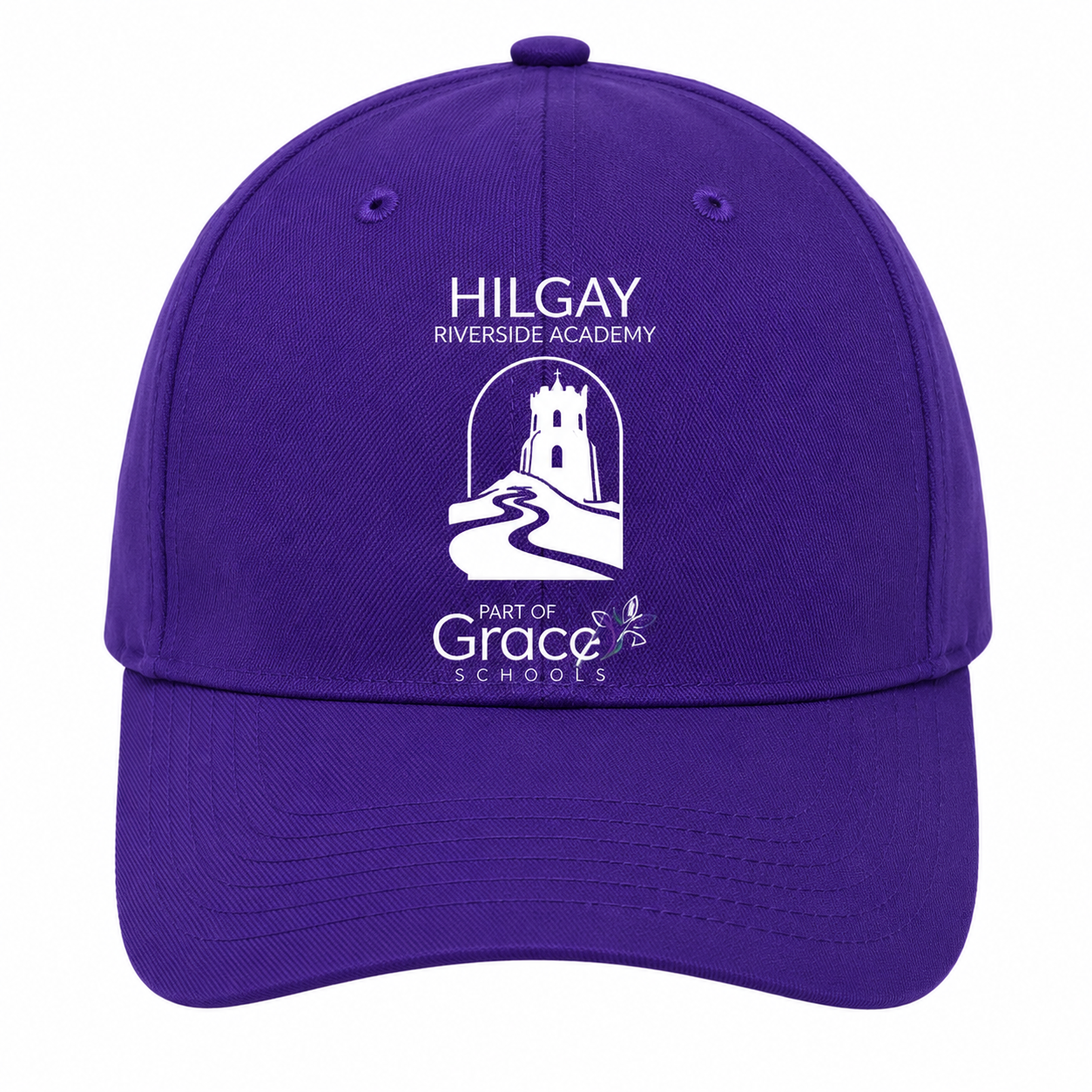 Purple Cap with Hilgay Embroidered Logo