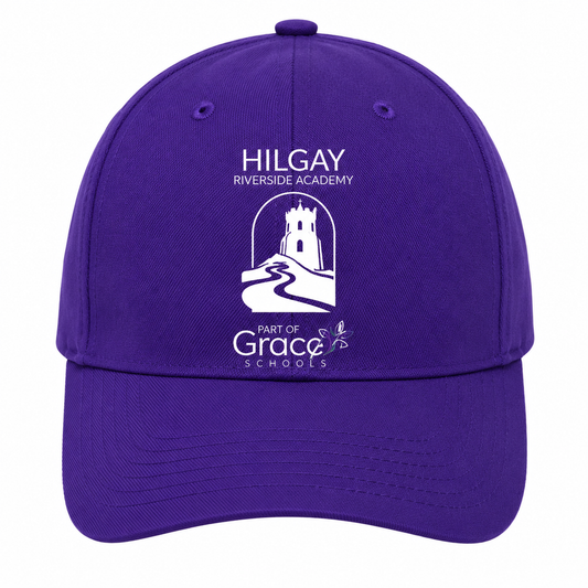 Purple Cap with Hilgay Embroidered Logo