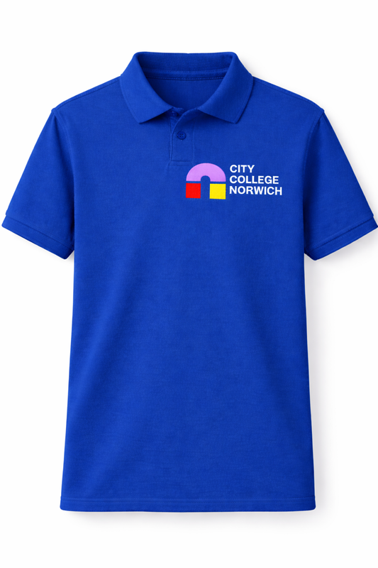Royal Polo with CCN Printed Logo