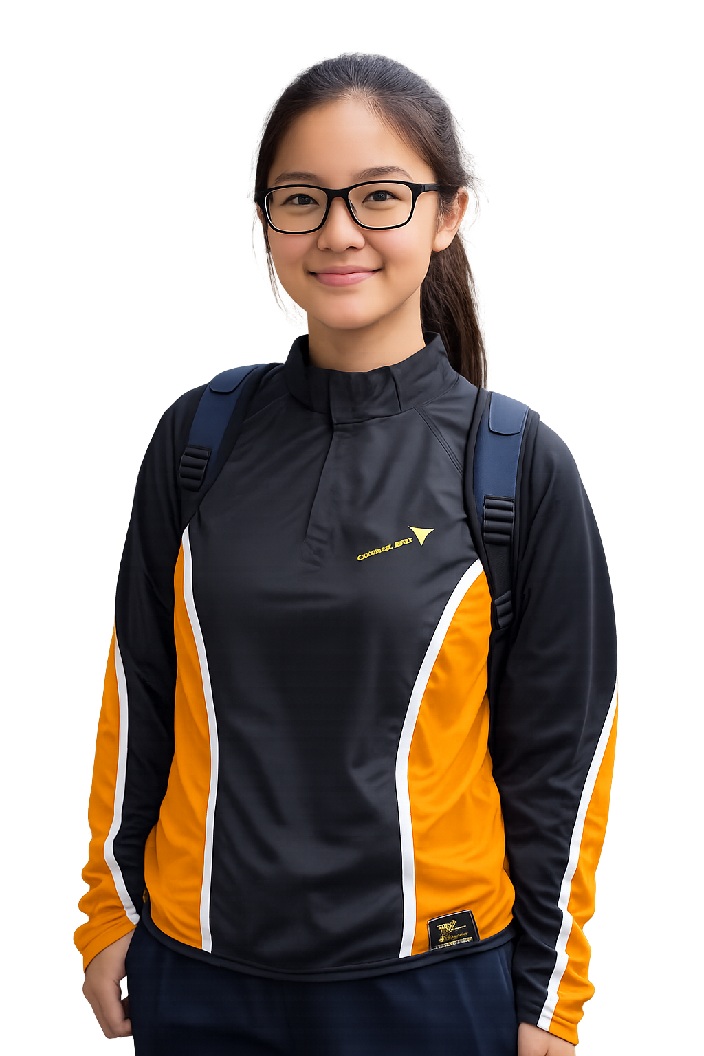 Gold/Black Reversible PE Sports (Rugby) Top with KLA Printed Logo