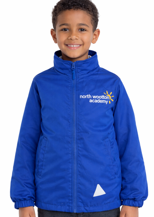 Royal Eco Showerproof Jacket with North Wootton Embroidered Logo