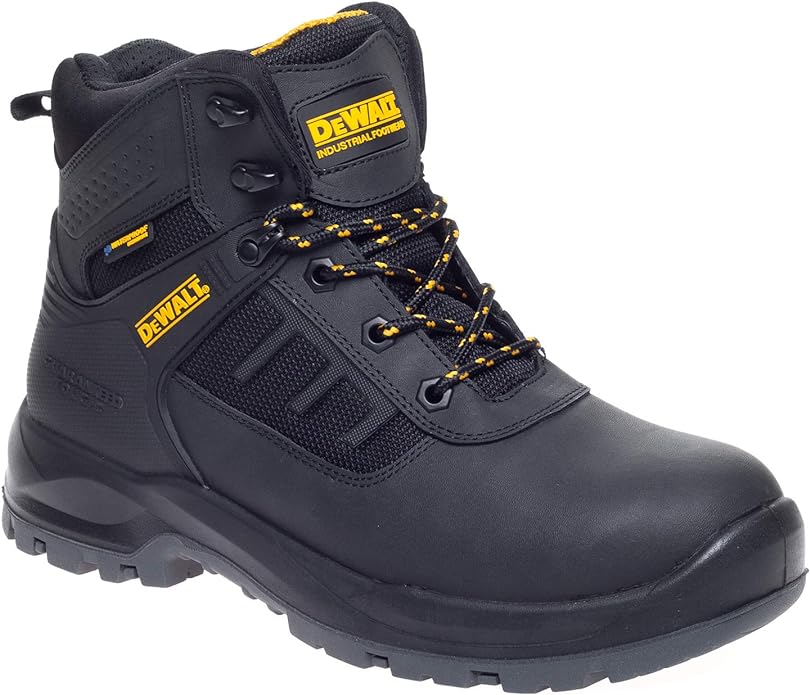 Douglas Waterproof Safety Boots in Black