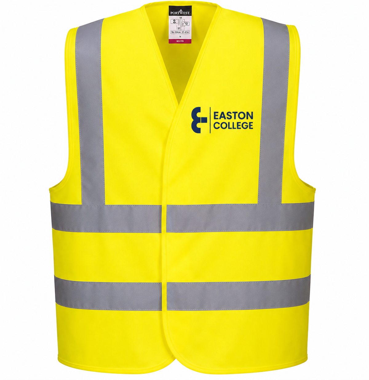 Hi-Vis Class 2 Vest with Easton Front Print [Equine]