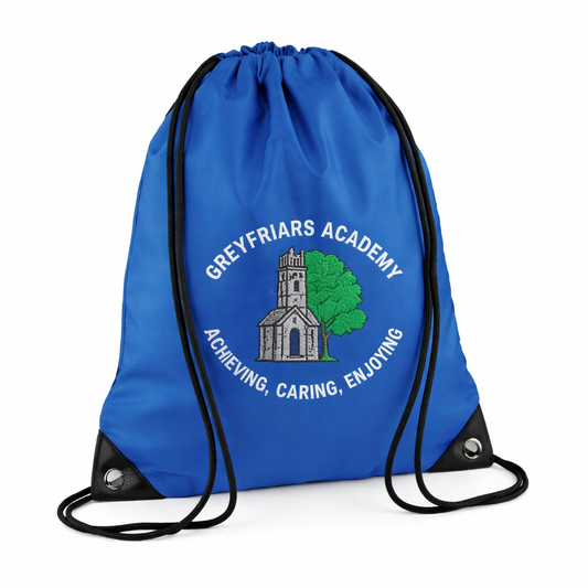 Royal PE Bag with Greyfriars Printed Logo