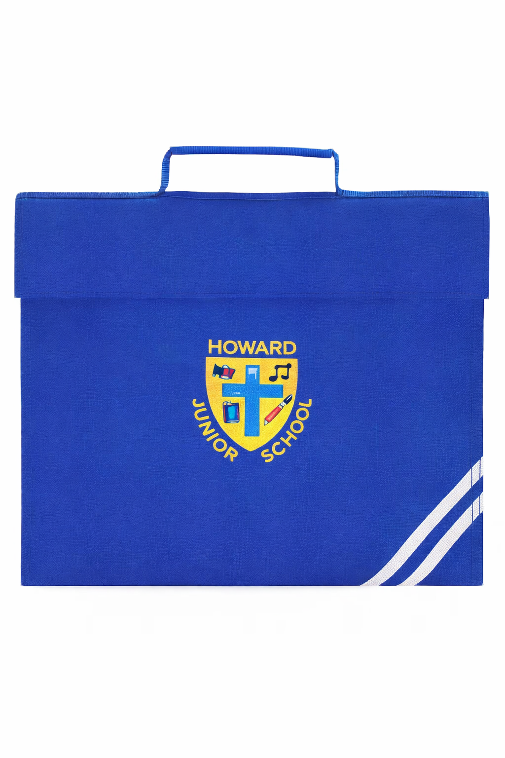CLEARANCE Royal Book Bag with Howard Junior Printed Logo
