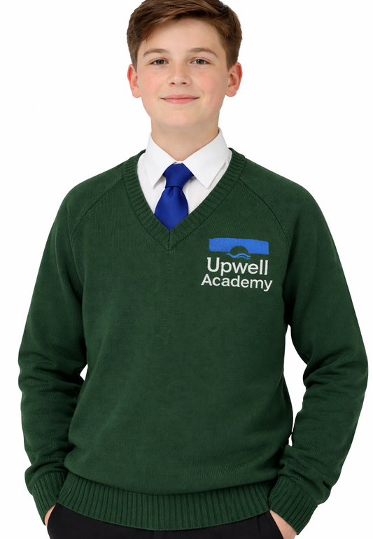 Bottle Jumper with Upwell Embroidered Logo