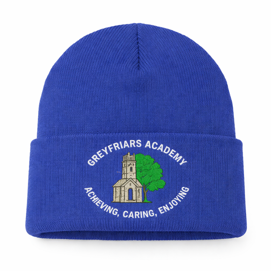 Royal Childs Beanie Hat with Greyfriars Embroidered Logo