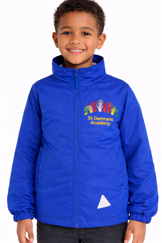 Royal Eco Showerproof Jacket with St Germans Embroidered Logo