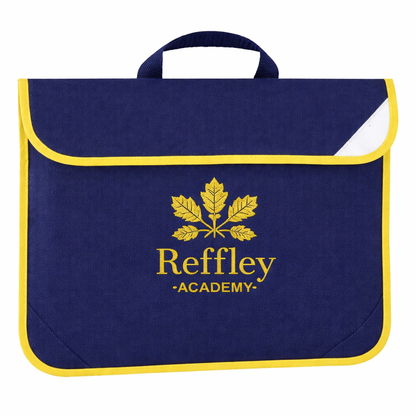Coloured Book Bag with Reffley Printed Logo